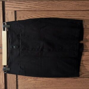 Black pencil skirt